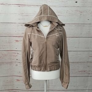 MIKE & CHRIS // convertible water repellent removable hoodie jacket